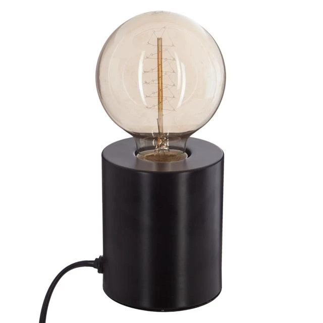 Atmosphera Decorative bulb TUBE NOIR, 10 cm, color juodas