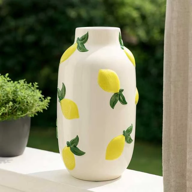 Home Styling Collection Dekoratyvinė vaisių vaza FRUN, 16 x 29,5 cm