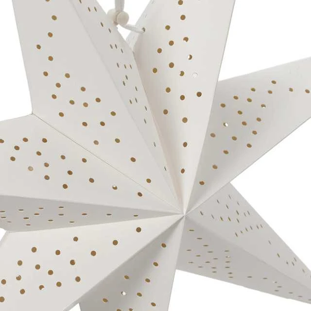 Christmas Decoration Sidabrinė Dekoratyvinė Žvaigždė 45 cm - Kalėdų Ornamentas
