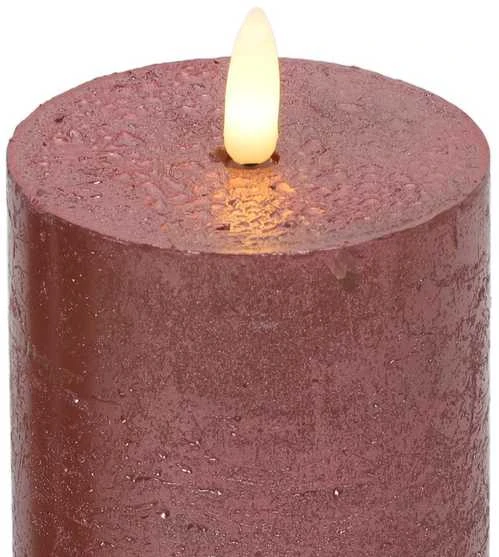 Home Styling Collection Dekoratyvinės LED žvakės Ø 7,5 cm, 3 vnt. rinkinys.