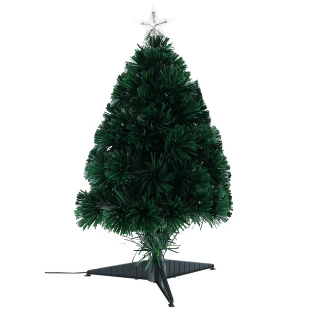 Home Styling Collection Dekoratyvinė eglutė iš šviesolaidžio, 60 cm