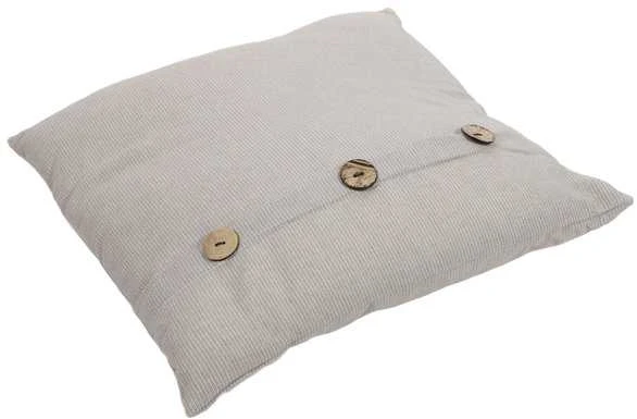 Home Styling Collection Dekoratyvinė pagalvė su didelėmis sagomis, 45 x 45 cm