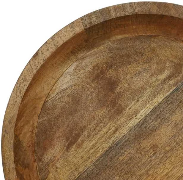 KOOPMAN Dekoratyvinis dubuo iš mango medienos, Ø 40 cm