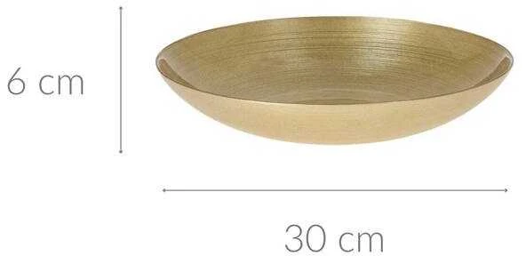Lumarko Dubuo stiklinė auksinė 30 cm, 2,2 l
