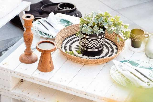 Home Styling Collection Dekoratyvinis krepšelis smulkiems daiktams susidėti