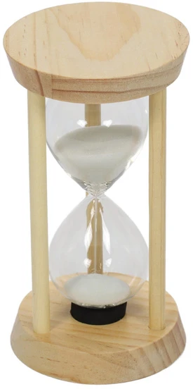 Home Styling Collection Dekoratyvinis smėlio laikrodis iš medžio, 24 cm