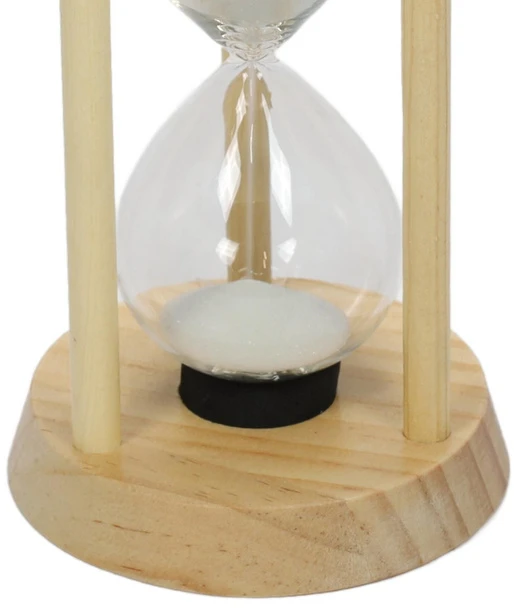 Home Styling Collection Dekoratyvinis smėlio laikrodis iš medžio, 24 cm