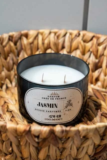 Aromatinė žvakė ATMOSPHERA JASMIN, 470 g