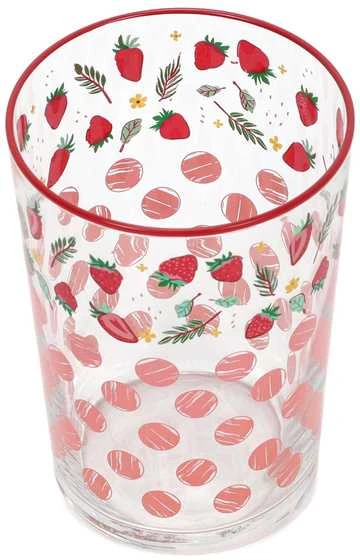 Krups Didelė stiklinė su vaisių raštu, 510 ml