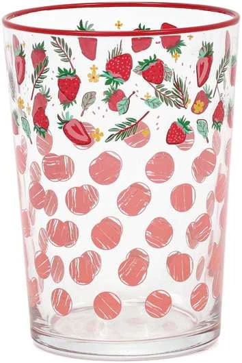 Krups Didelė stiklinė su vaisių raštu, 510 ml