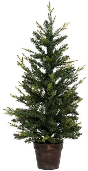 Fééric Lights and Christmas Dirbtinė Kalėdų eglutė vazone, 100 cm