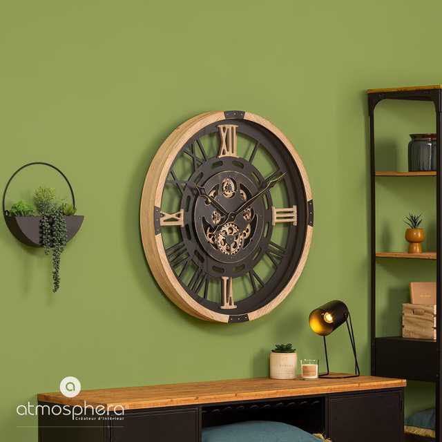 Atmosphera Dirbtiniai vazoniniai augalai metaliniame vazone, 41 cm