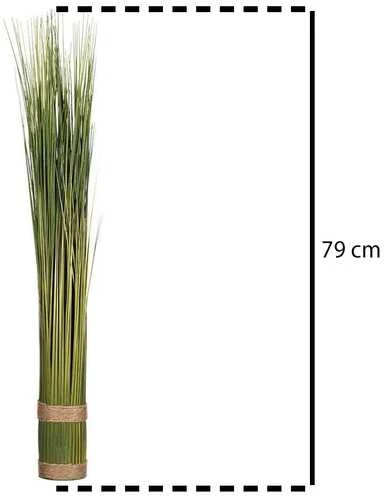 Atmosphera Dirbtinių žolynų puokštė, madinga augalų dekoracija vonios kambariui ir kambariui atspari drėgmei