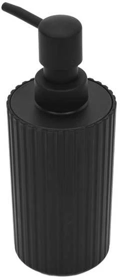 Dispenser for liquid soap, gel, Minas, juodos spalvos, WENKO