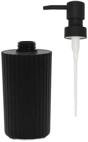 Dispenser for liquid soap, gel, Minas, juodos spalvos, WENKO