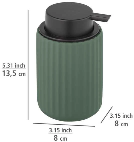 BELLUNO skysto muilo dozatorius, keraminis, 300 ml, Wenko