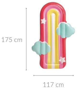 Intex čiužinys vaivorykštinis debesis 175x117 58729 25849
