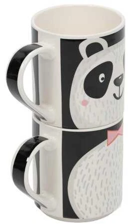 Cup&You Dovanų rinkinys: 2 porcelianiniai puodeliai vaikams, 2 x 265 ml