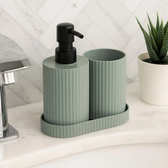 5five Simply Smart Dozatorius ir puodelis su padėklu, 300 ml