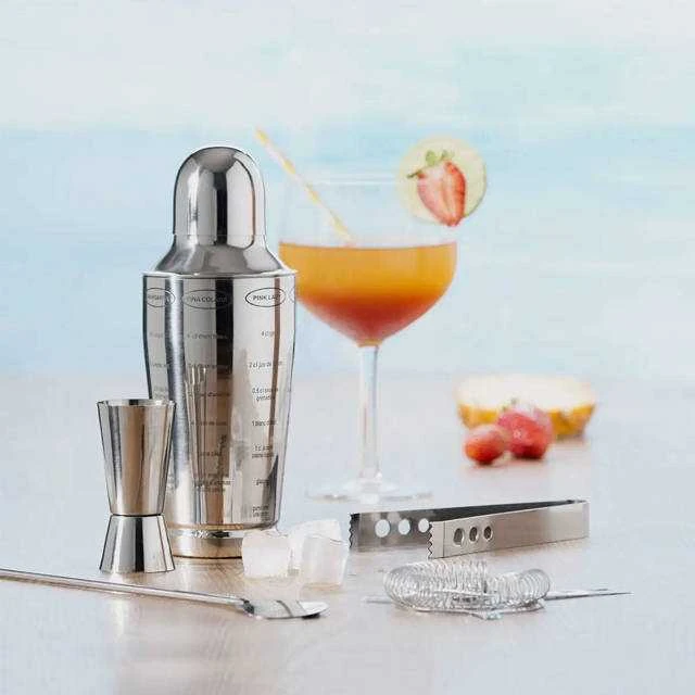 None Nežinomas Rinkinys kokteiliams plakti 5 vnt. 600 ml
