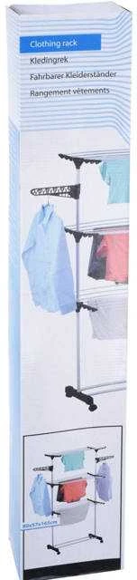 Bathroom Solutions Vonios kambario sprendimai skalbinių džiovintuvas Vonios kambario sprendimai skalbinių ir rankšluosčių džiovintuvas, 80x57x165 cm