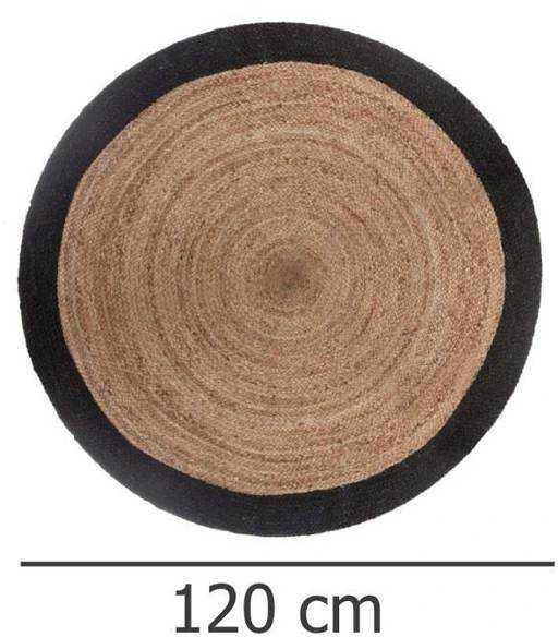 Atmosphera Džiuto kilimėlis, apvalus, Ø 120 cm