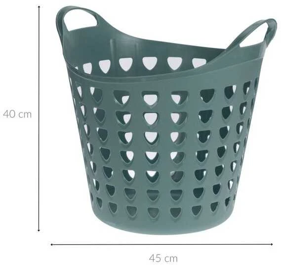 Storage Solutions Lankstus plastikinis skalbinių krepšys, 26 l
