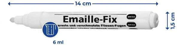 „Maximex“ emalio pieštukas, 6 ml