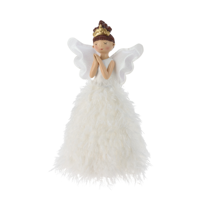 Home Styling Collection Angelo figūrėlė spindinčia suknele, 36 cm