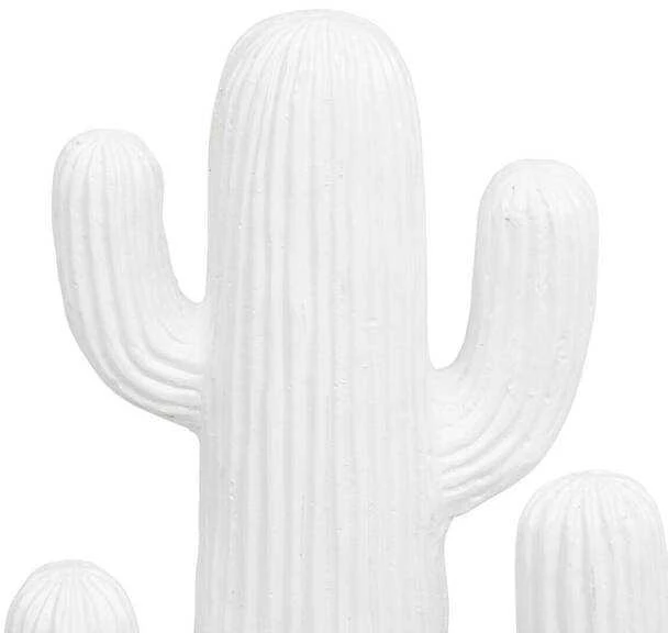 Atmosphera Figūrėlė dekoracyjna kaktus balta RODRIGO, 38 cm