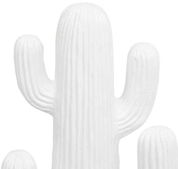 Atmosphera Figūrėlė dekoracyjna kaktus balta RODRIGO, 38 cm