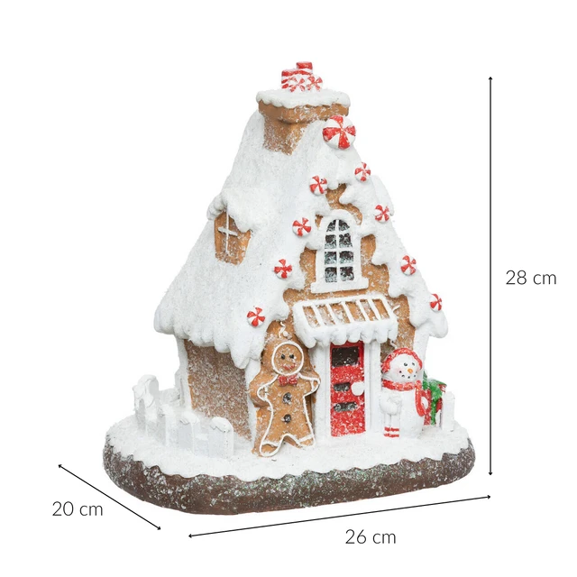 Atmosphera Figūrėlė domek su piernika, 31 cm