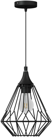 Atmosphera FLAVE pendant lamp, 19 x 27 cm, industrial