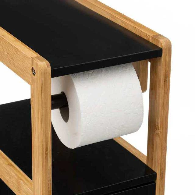 Frame NATUREO siaura tualetinio popieriaus spintelė, bambuko rėmas