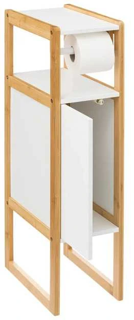 Frame NATUREO siaura tualetinio popieriaus spintelė, bambuko rėmas