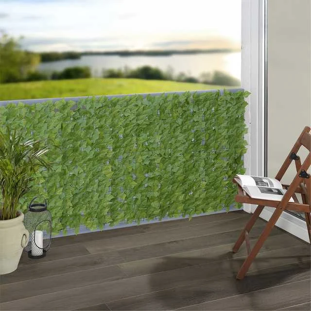 Maximex Garden screen artificial ivy, UV resistant, 1 x 1 m