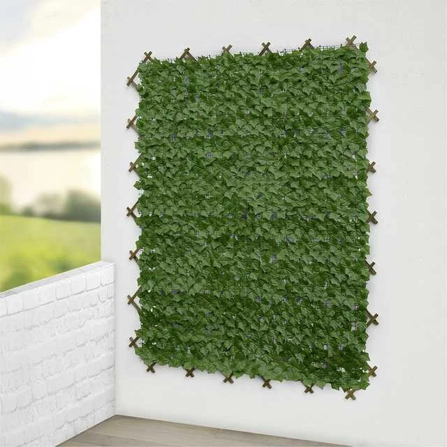 Maximex Garden screen artificial ivy, UV resistant, 1 x 1 m