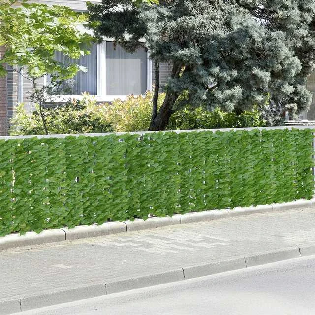 Maximex Garden screen artificial ivy, UV resistant, 1 x 1 m