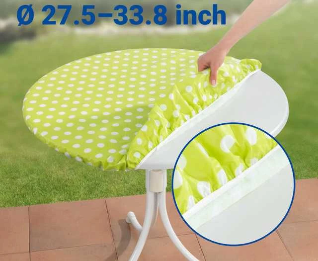 Maximex Sodo staltiesė su guma apvaliam stalui, žalia, Ø 70-86 cm
