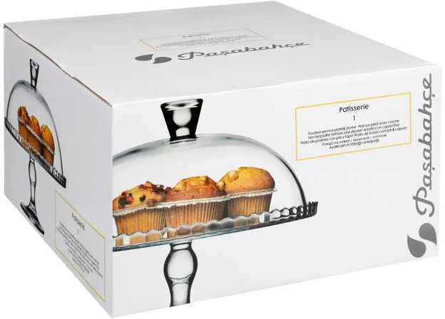 Secret de Gourmet stiklinė tortinė su dangčiu 32 cm