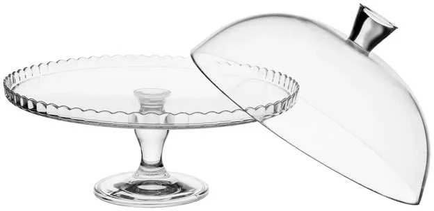 Banquet Stiklinė tortinė su dangčiu 32,2cm (Pažeista pakuotė)