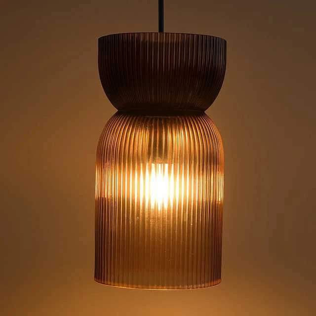 Home Styling Collection Lamp Stiklinis pakabinamas šviestuvas GLOA, 26 cm