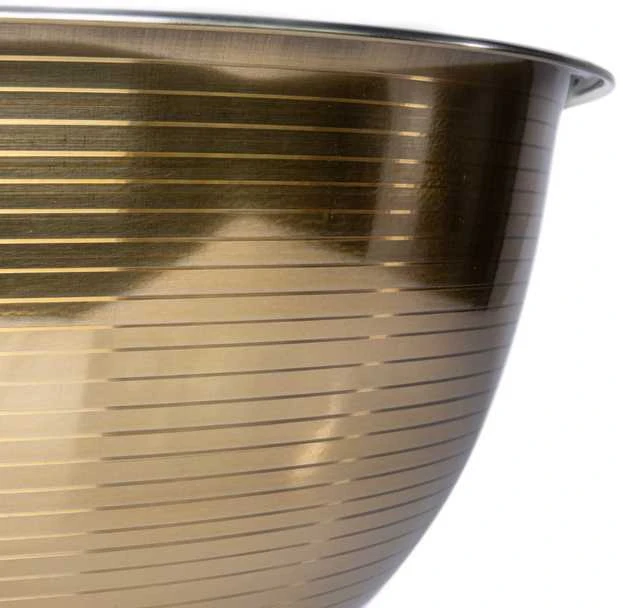 Dekoracja Domu Steel Nerūdijantis plienas bowl, Ø 39,5 cm, auksinis