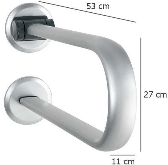 Weko Laikiklis neįgaliesiems SECURA PREMIUM, aliuminis, sulankstomas, WENKO