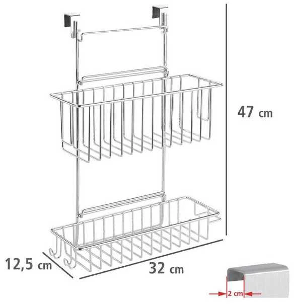 Hanging kitchen cabinet under sink, WENKO