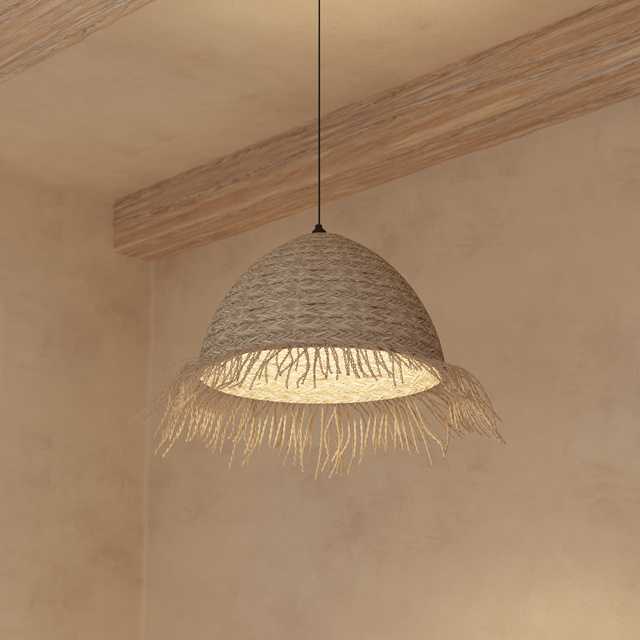 Lamp Kabinama lempa SEA VIEW, Ø 56 cm, natūralus rotangas