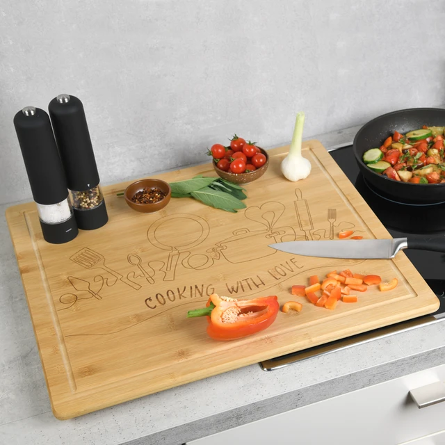 Kesper Bamboo Kaitlentės dangtelis, meilė, bambukas
