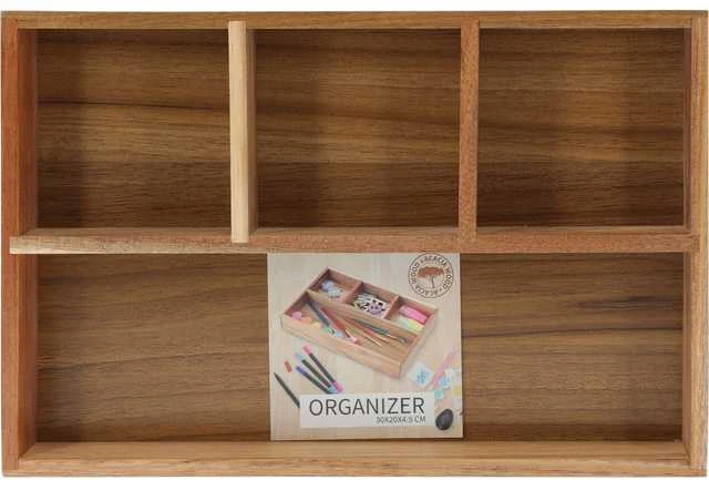 5five Simply Smart Insert Stalo įrankių stalčiaus įdėklas LUNU, 30 x 20 x 4,5 cm