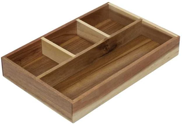5five Simply Smart Insert Stalo įrankių stalčiaus įdėklas LUNU, 30 x 20 x 4,5 cm