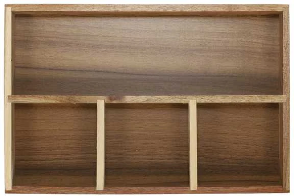 5five Simply Smart Insert Stalo įrankių stalčiaus įdėklas LUNU, 30 x 20 x 4,5 cm